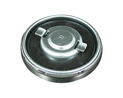Neofactory 000182 right cam-type gas cap underside, mounting tabs and seal