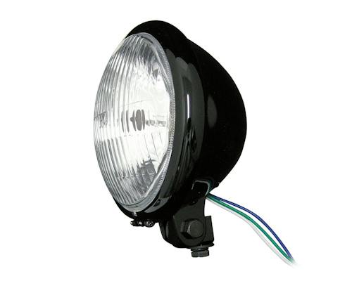 Neofactory 000650 Black 5-3/4 inch H4 headlight