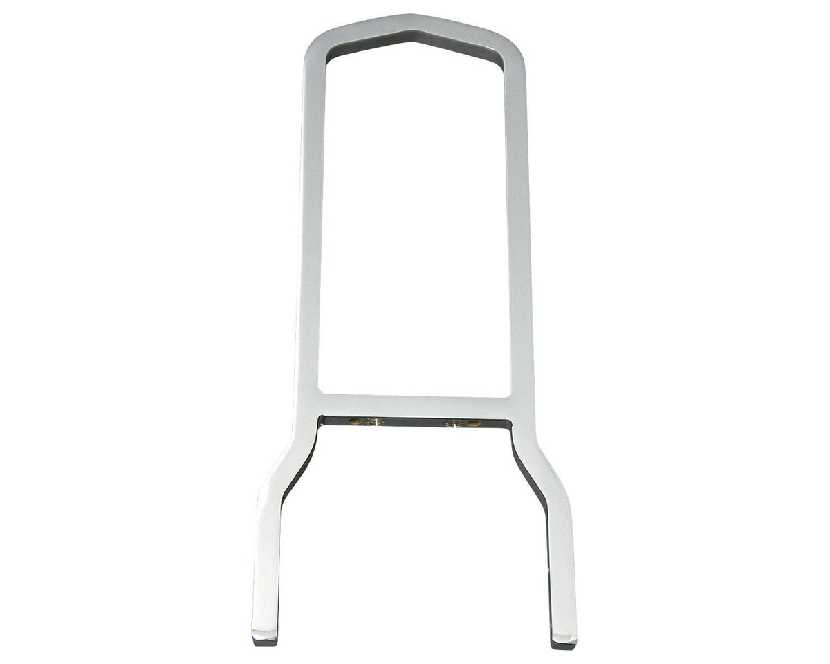 Neofactory Lowboy 15-1/2 × 6-3/4 in sissy bar, MPN 006016 / 鍍鉻靠背桿