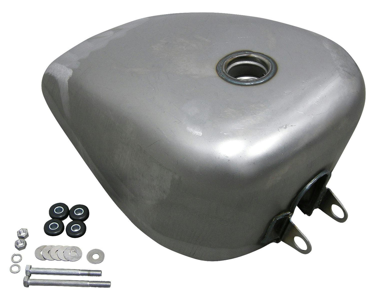 Neofactory 008501 unpainted 3.1 gal King fuel tank with mounting kit - tank body