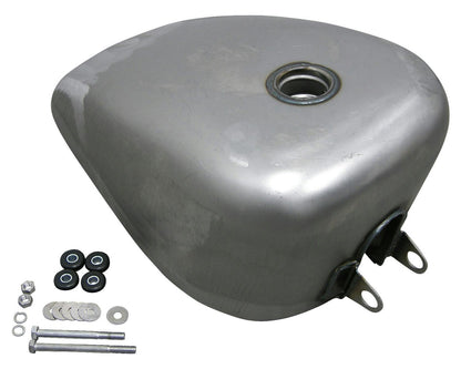 Neofactory 008501 unpainted 3.1 gal King fuel tank with mounting kit - tank body
