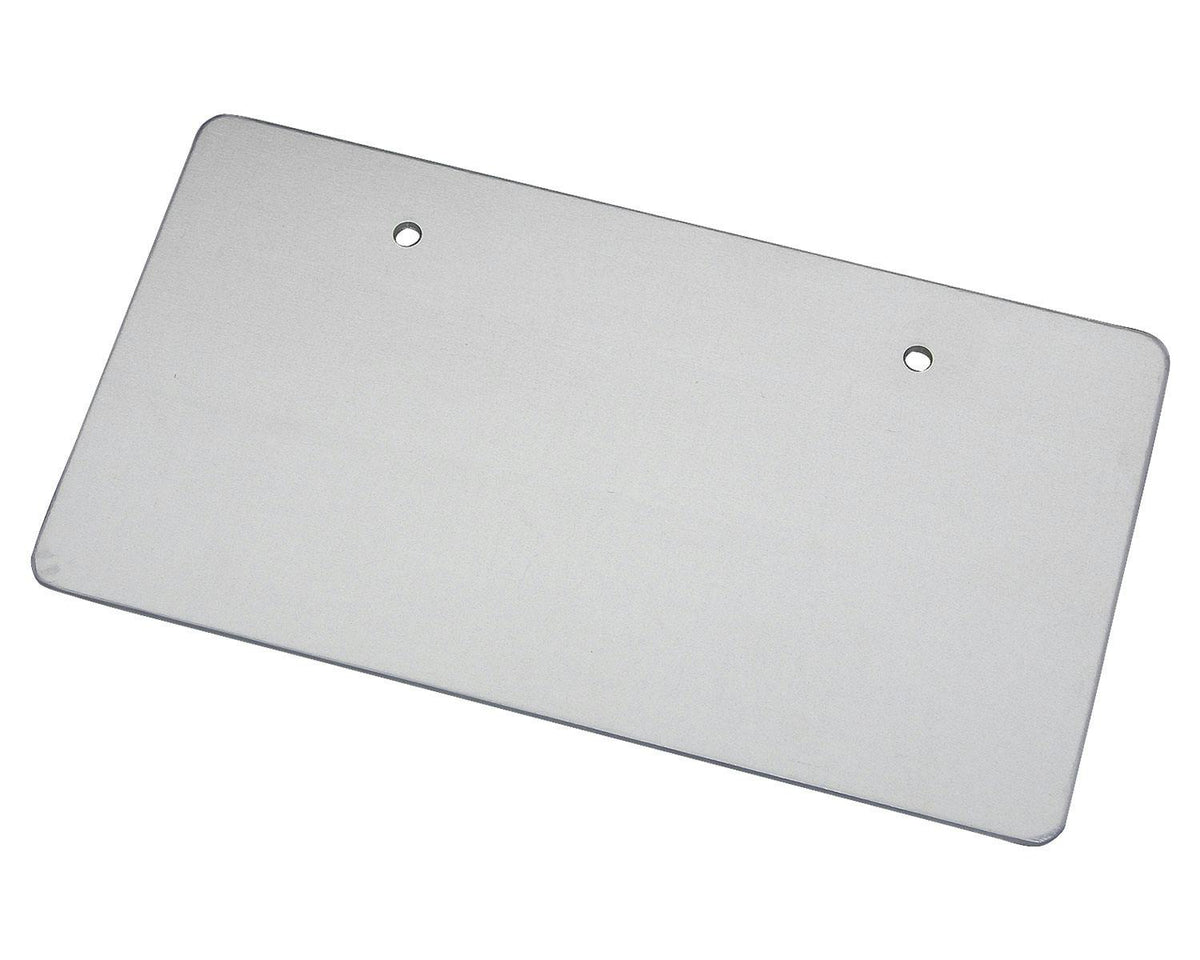 Neofactory 008905 aluminum license plate backing, bare metal