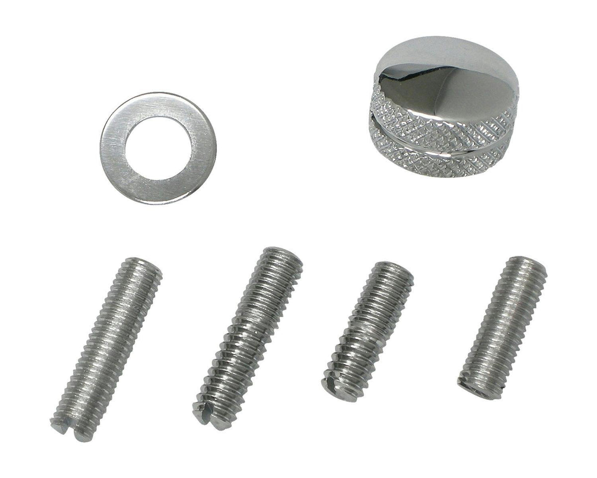 Neofactory 009025 Knurled Hand-Turn Seat Screw, chrome