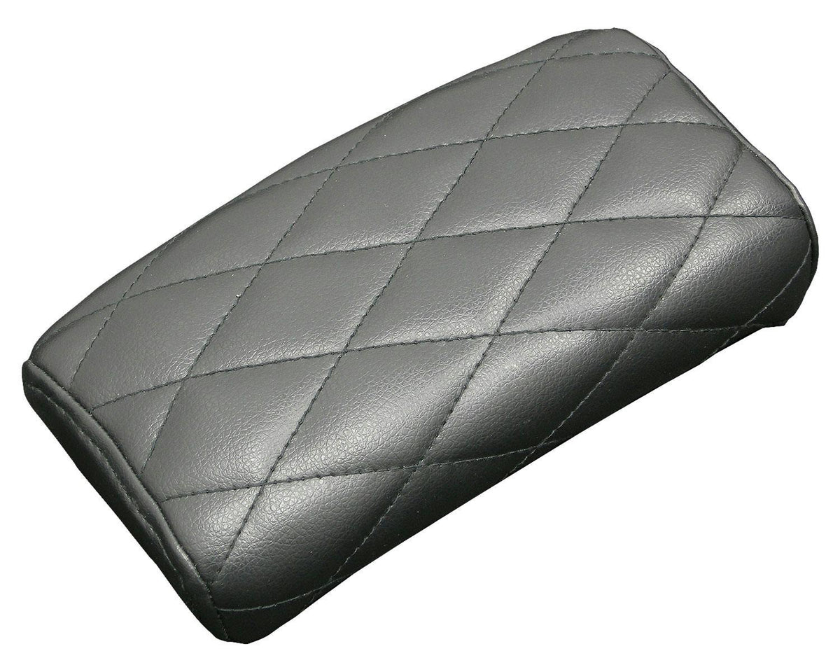 Neofactory 011085 black pillion pad, 42 mm thickness, diamond stitch