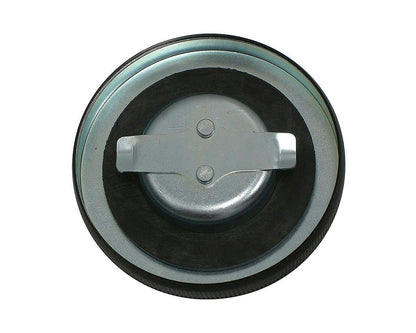 Neofactory 012278 black left non-vented late-style gas cap, underside