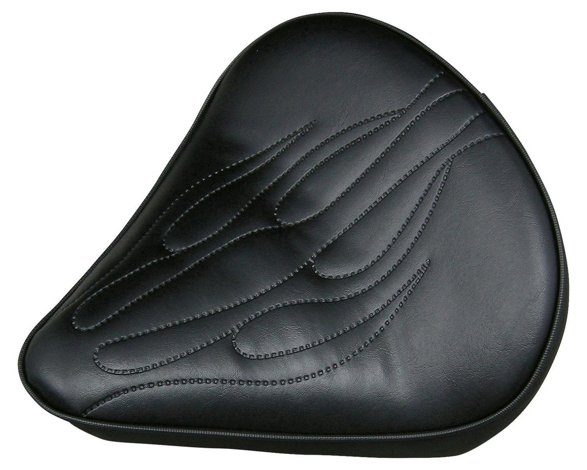 Neofactory 013450 black large solo seat, flame stitch cover