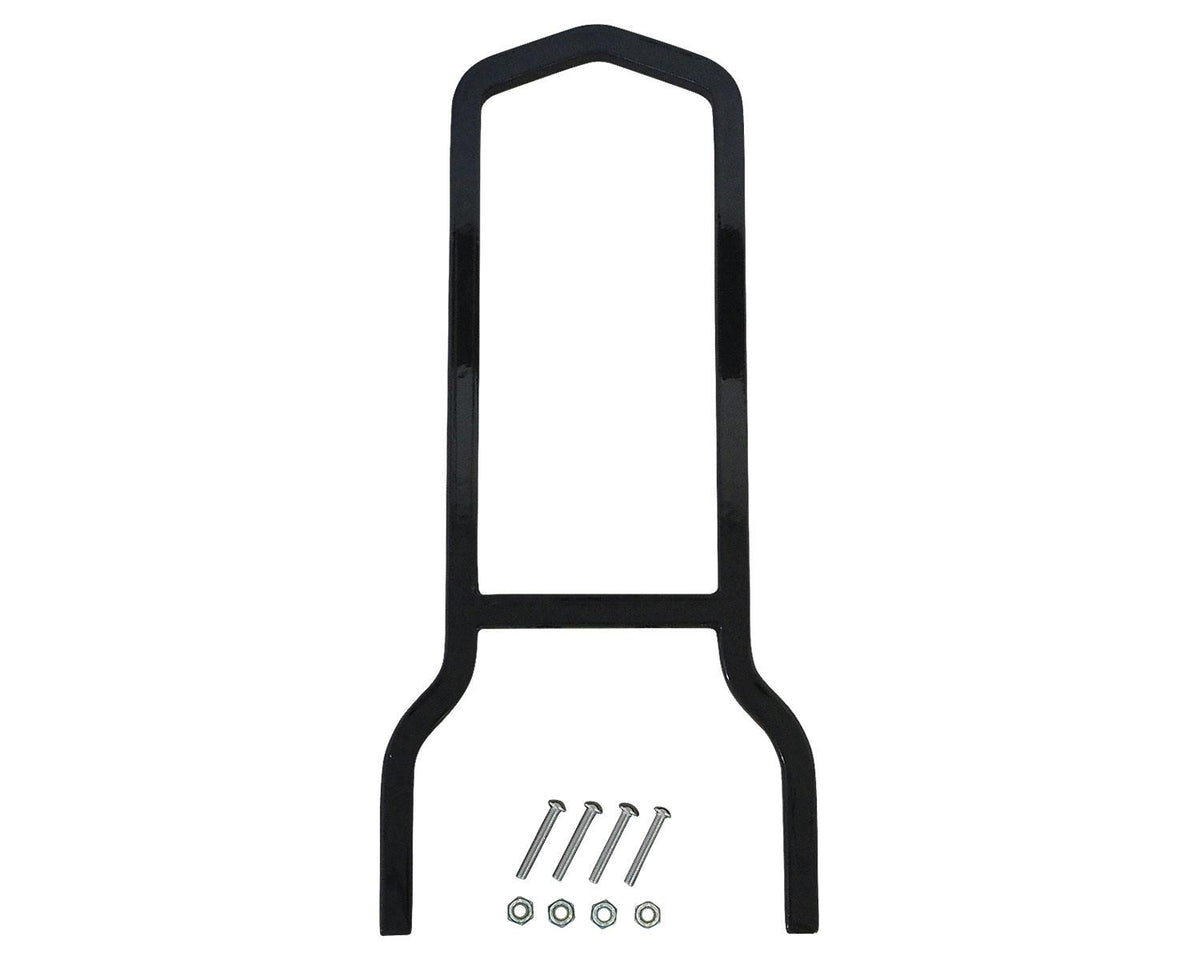 Neofactory Lowboy sissy bar 15-1/2 × 7-1/2 in, MPN 021601 / 黑色靠背桿