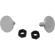 Parts Unlimited 1611-1147 Chrome Plastic Fasteners - 21 mm / .827 in.
