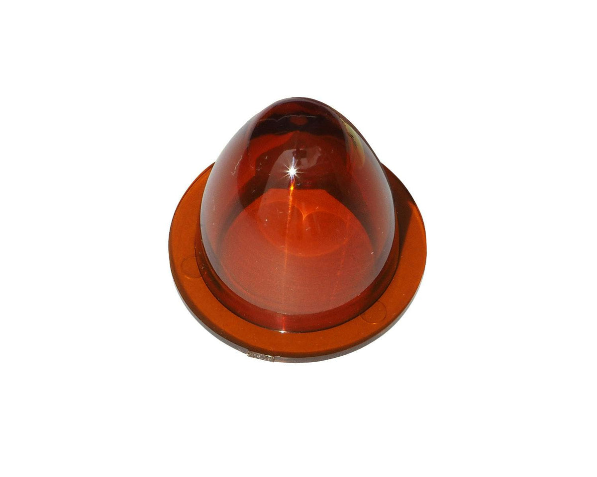 POSH 200470-02 orange replacement turn-signal lens, one lens