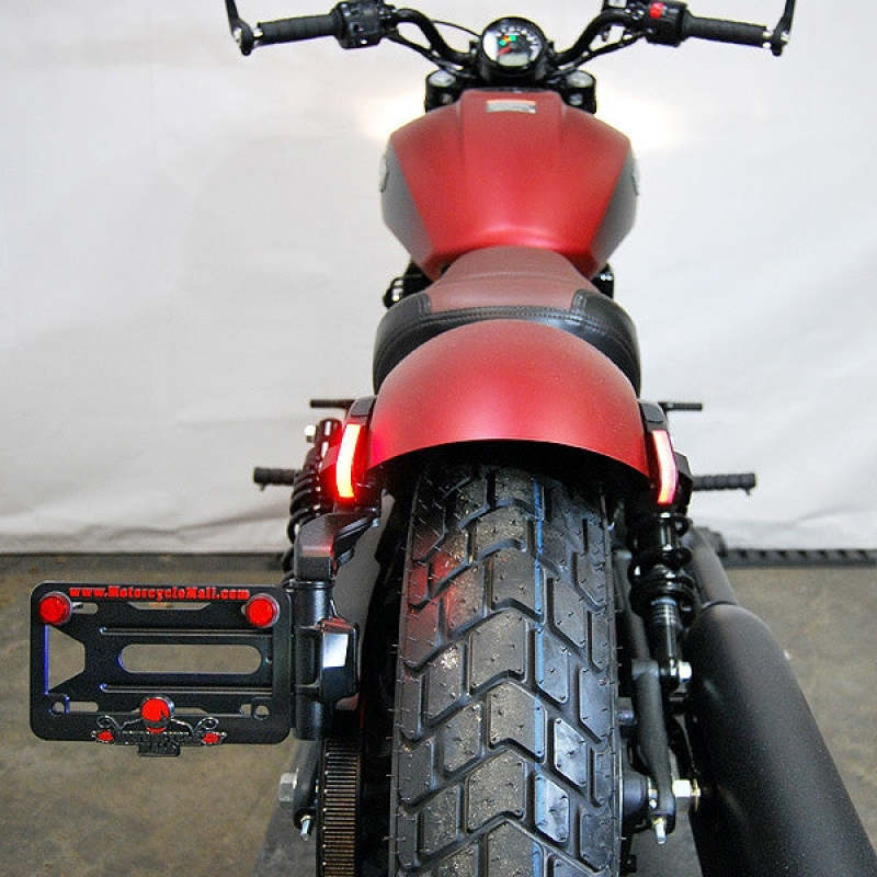 New Rage Cycles Indian Scout Bobber 後 LED 方向燈｜SCOUT-RTS-US
